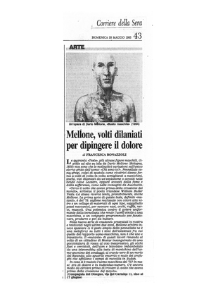Articoli Mellone: Compagnia del Disegno – Corsera – maggio 1995